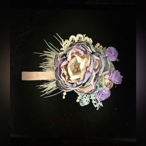 💜Little Girls Flower Bow💜